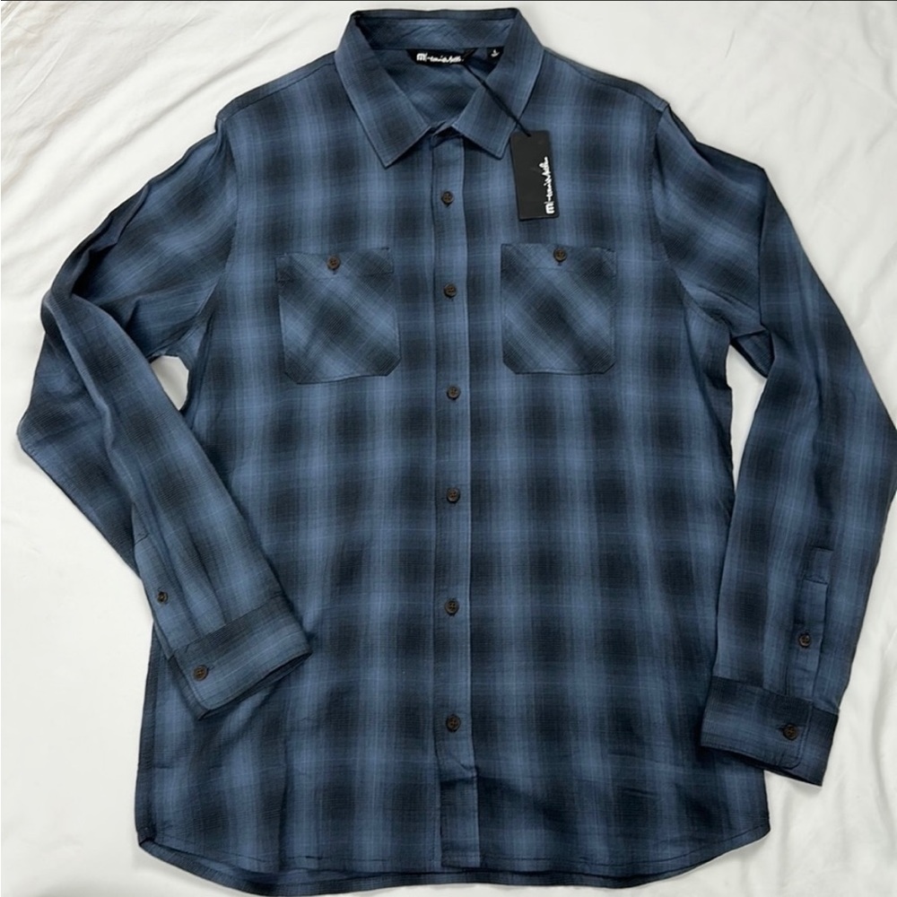 Travis Mathew Long Sleeve Button Down